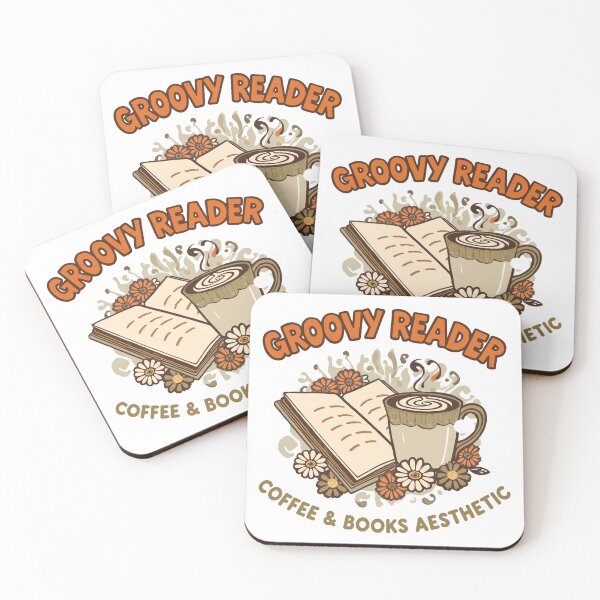 Item preview, Groovy Reader Coffee Books Aesthetic Vintage designed and sold by Coffread.