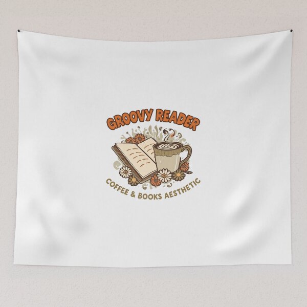 Item preview, Groovy Reader Coffee Books Aesthetic Vintage designed and sold by Coffread.