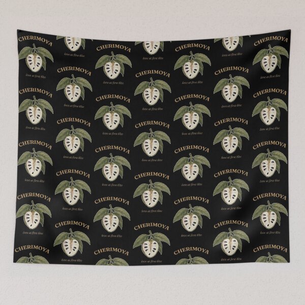 Item preview, Cherimoya Custard Apple Exotic Fruit Design designed and sold by AgnieshkaSiwek.