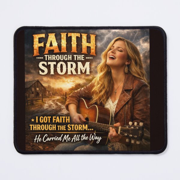 Item preview, Evidence of Grace - Faith Through The Storm Christian Design designed and sold by EvidenceOfGrace.