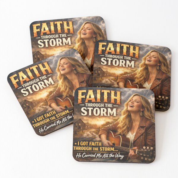 Item preview, Evidence of Grace - Faith Through The Storm Christian Design designed and sold by EvidenceOfGrace.