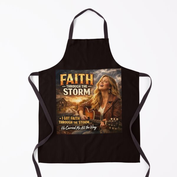 Item preview, Evidence of Grace - Faith Through The Storm Christian Design designed and sold by EvidenceOfGrace.