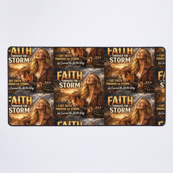 Item preview, Evidence of Grace - Faith Through The Storm Christian Design designed and sold by EvidenceOfGrace.