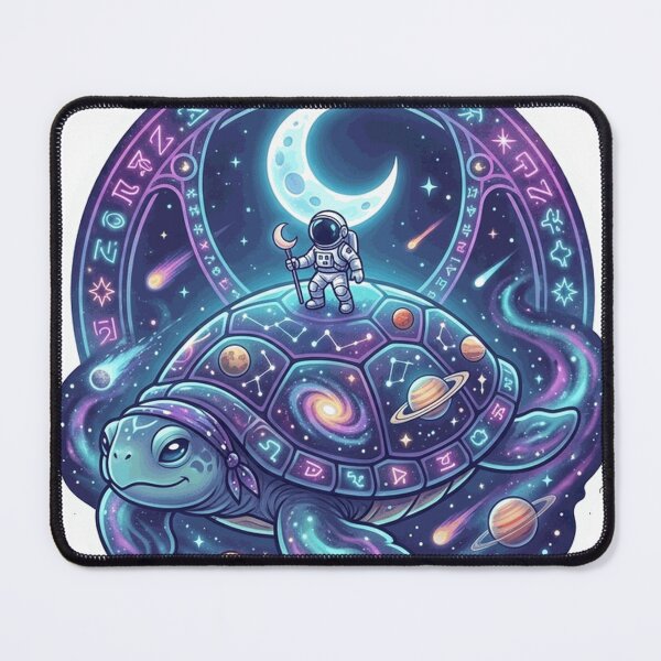 Item preview, Cosmic Turtle — Astronaut's Galactic Companion designed and sold by RoyArt0.