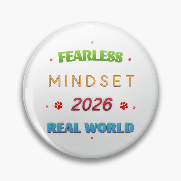 Item preview, Fearless Mindset 2026 Real World  designed and sold by zaoroo shop.