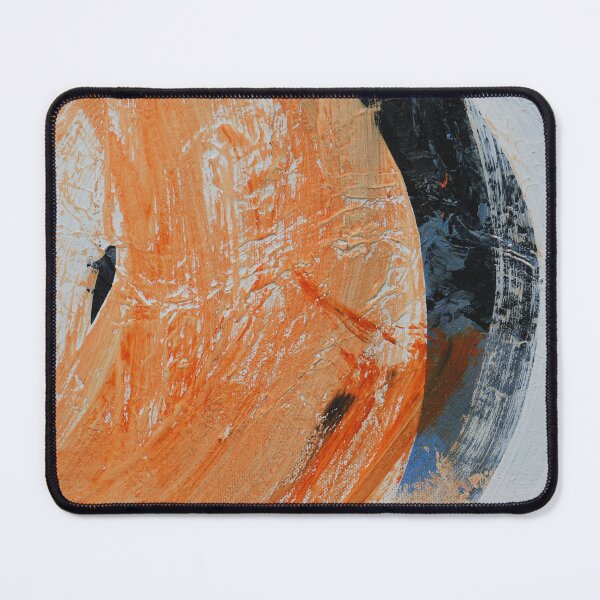 Item preview, Abstract Orange and White Arcs designed and sold by MiCarmoart.