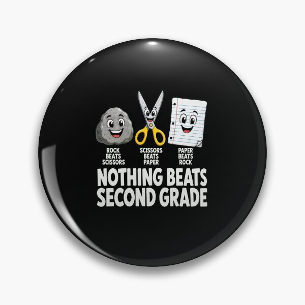 Item preview, Rock Paper Scissors Classroom Humor for Second Grade designed and sold by anapldv.