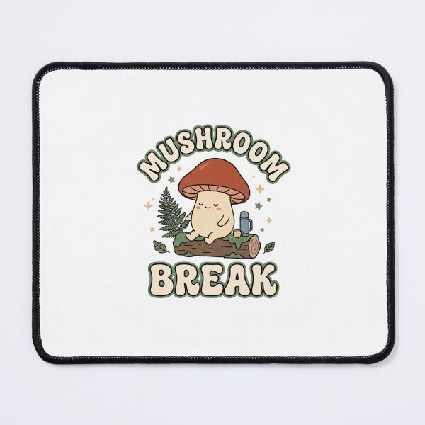 Item preview, Mushroom Break Cute Forest Fungi designed and sold by GoofyShopp.