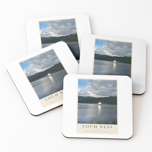 Item preview, Loch Ness Scotland Poster – Scottish Highlands Lake Travel Photography designed and sold by Wandered North.