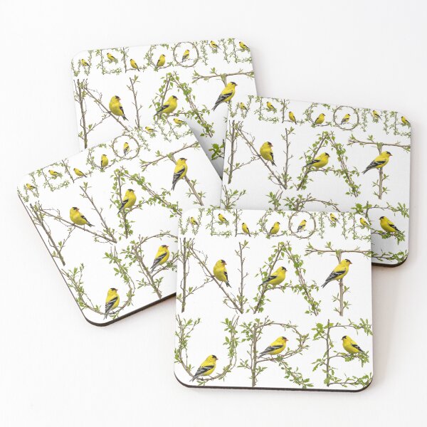 Item preview, GOLDFINCH LETTERS WORDS designed and sold by ART-TYPE.
