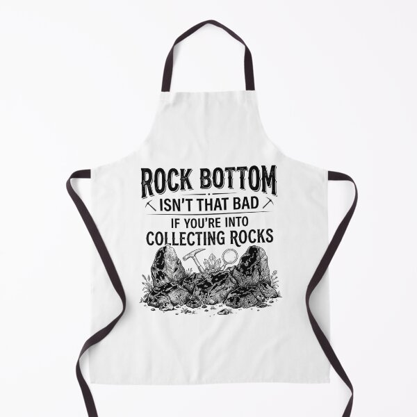 Item preview, Rock Bottom Isn't that Bad If You're Into Collecting Rocks designed and sold by hemagamo.