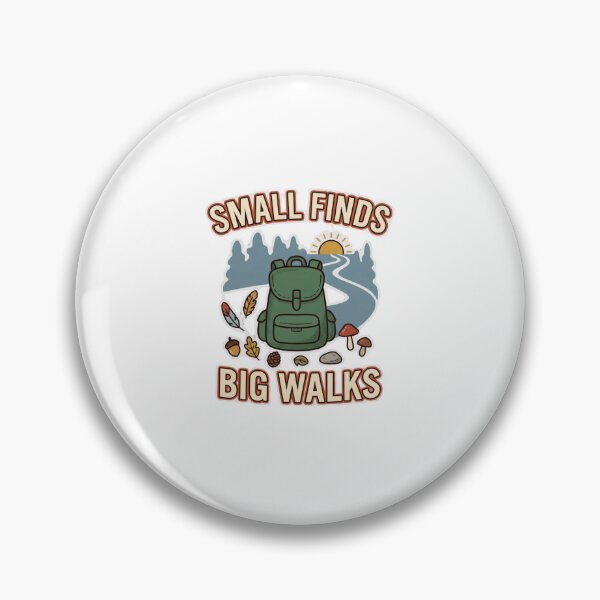 Item preview, Small Finds Big Walks Forest Adventure designed and sold by GoofyShopp.