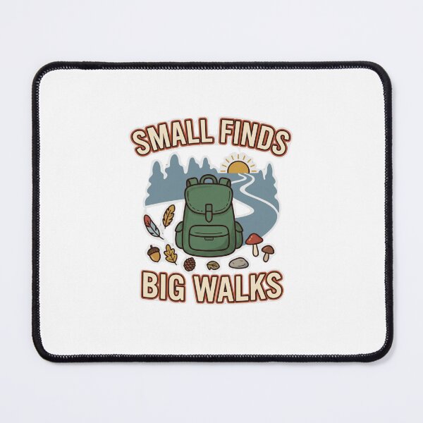 Item preview, Small Finds Big Walks Forest Adventure designed and sold by GoofyShopp.