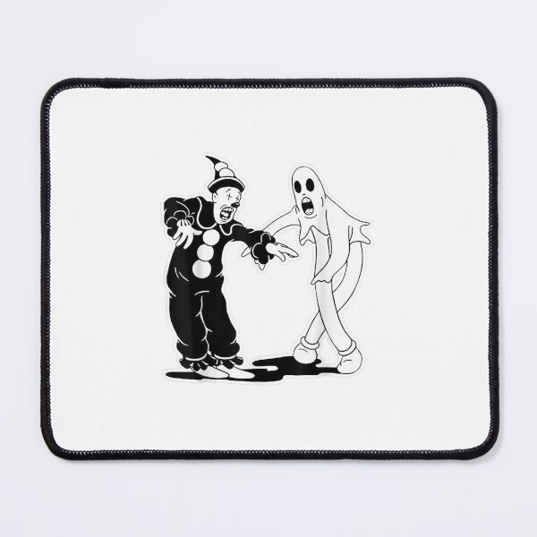 Item preview, Vintage 1930s Rubber Hose Style Clown And Ghost Spooky Cartoon Design designed and sold by HarinDonreka.