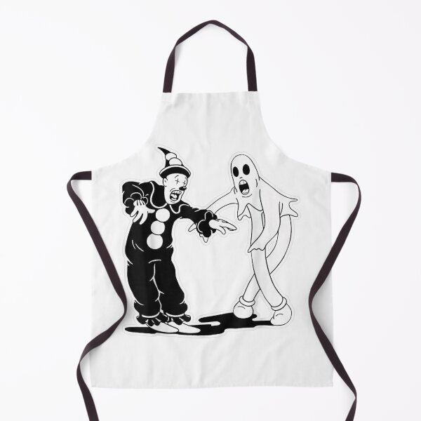 Item preview, Vintage 1930s Rubber Hose Style Clown And Ghost Spooky Cartoon Design designed and sold by HarinDonreka.
