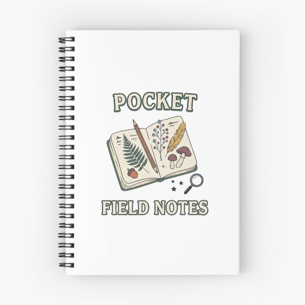 Item preview, Pocket Field Notes Foraging Journal designed and sold by GoofyShopp.