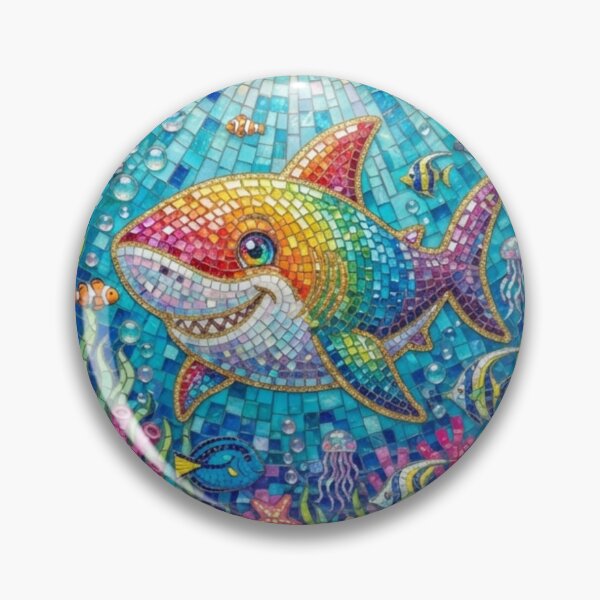 Item preview, Sharks in the sea. designed and sold by PP&RAINBOW SHOP.