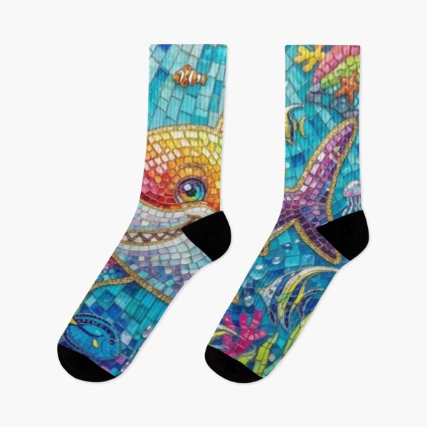Item preview, Sharks in the sea. designed and sold by PP&RAINBOW SHOP.