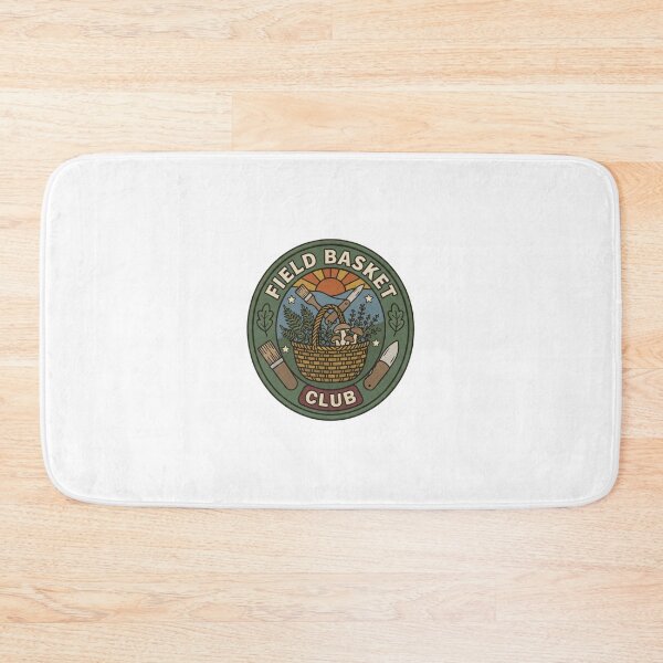 Item preview, Field Basket Club Vintage Foraging Patch designed and sold by GoofyShopp.