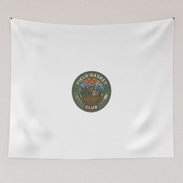 Item preview, Field Basket Club Vintage Foraging Patch designed and sold by GoofyShopp.