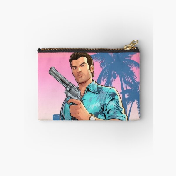 Item preview, Tropical Crime Boss - Retro Hawaiian Shirt & Revolver Illustration designed and sold by Billy Morfo™.