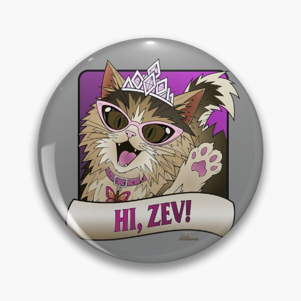 Item preview, Hi, Zev! | Princess Donut | Dungeon Crawler Carl Inspired Fan Art designed and sold by SupportClassSavage.