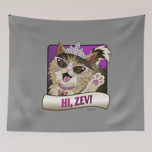 Item preview, Hi, Zev! | Princess Donut | Dungeon Crawler Carl Inspired Fan Art designed and sold by SupportClassSavage.