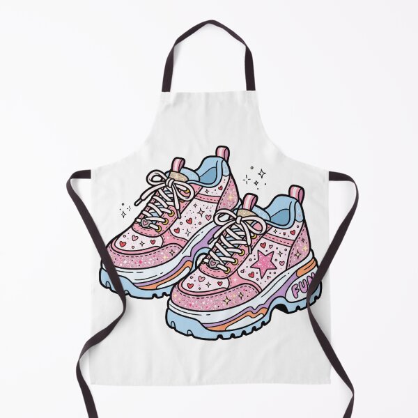 Item preview, Platform Sneakers Sparkles Hearts 90s designed and sold by badbar.