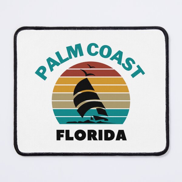 Item preview, Palm Coast Florida Retro Sunset designed and sold by adriana-holmes.