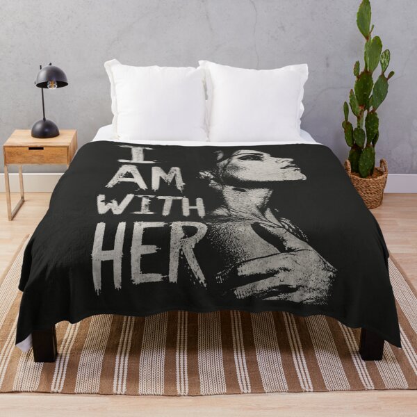 Item preview, I Am With Her Punk Grunge Dark Art designed and sold by ERODED SELF.