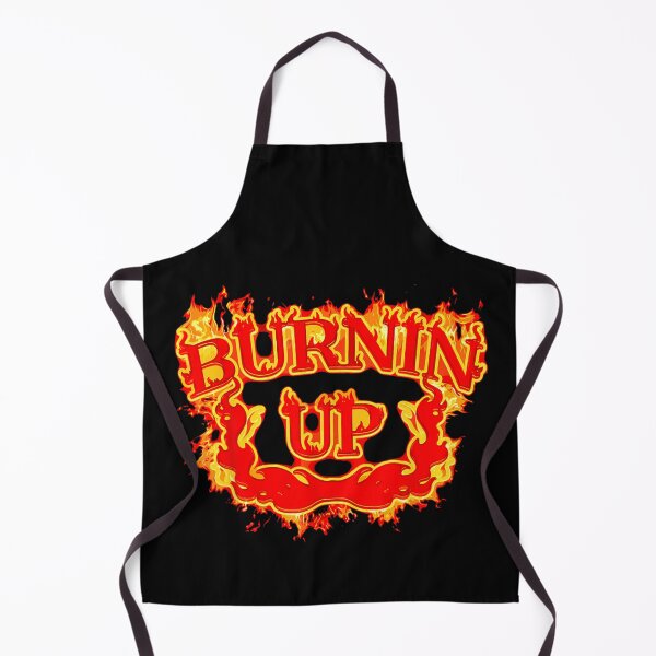 Item preview, Bold Burnin Up Red Flame Fire Typography Retro Hot Rock designed and sold by HarinDonreka.