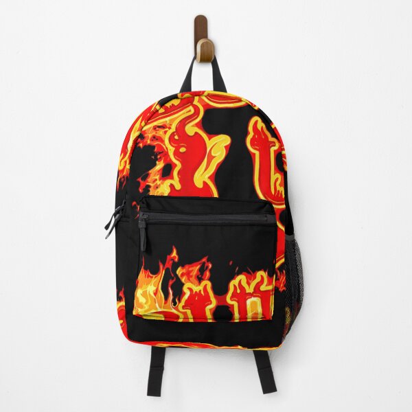 Item preview, Bold Burnin Up Red Flame Fire Typography Retro Hot Rock designed and sold by HarinDonreka.