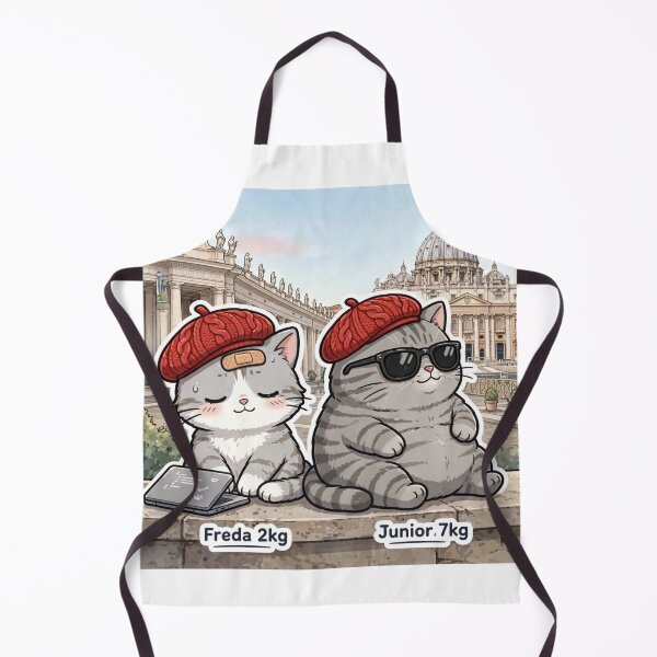 Item preview, Vatican Vibes - Freda and Junior Relax in Rome Italy designed and sold by MAISON SYLVIE.