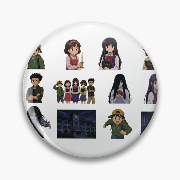Item preview, Gakkou no Kaidan Characters – Satsuki, Hajime, Leo, Momoko & Amanojaku designed and sold by douce-stickers.