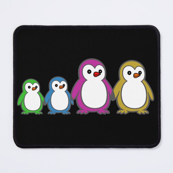 Item preview, Pippo – Family | The Four‑Penguin Character Set designed and sold by Pippo-Penguin.