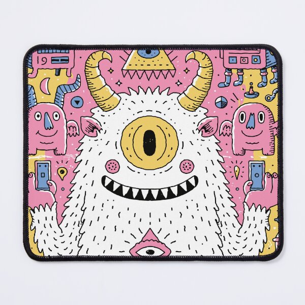 Item preview, Whimsical Doodle Monster Extravaganza designed and sold by Romgora.
