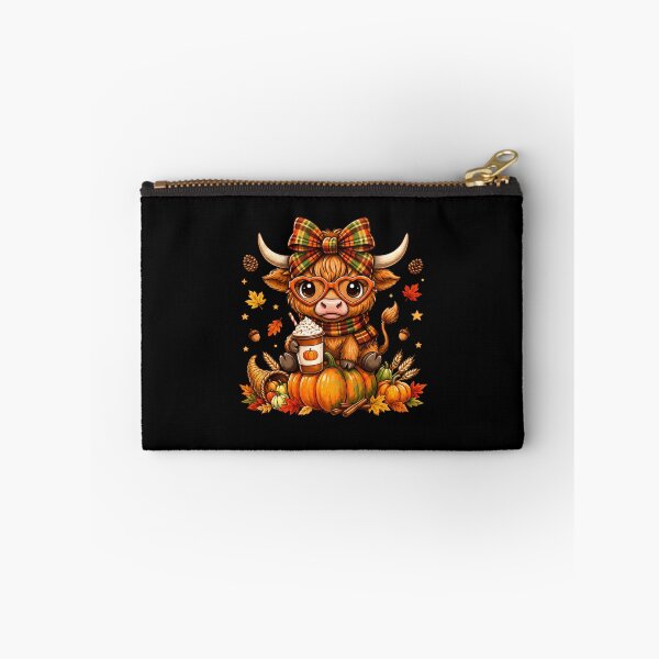 Item preview, Cute Highland Cow Pumpkin Spice Latte Autumn Thanksgiving Fall Graphic designed and sold by DaphoLatara.
