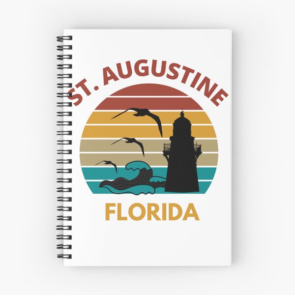 Item preview, St. Augustine Florida Retro Sunset Design designed and sold by adriana-holmes.