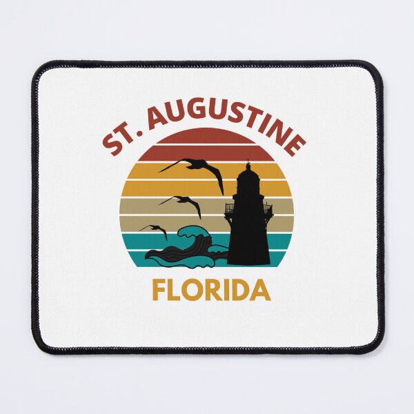 Item preview, St. Augustine Florida Retro Sunset Design designed and sold by adriana-holmes.