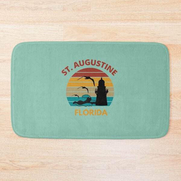 Item preview, St. Augustine Florida Retro Sunset Design designed and sold by adriana-holmes.