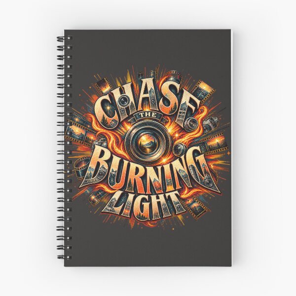 Item preview, Chase the Burning Light – Retro Photography Art designed and sold by Golden Era Studio.