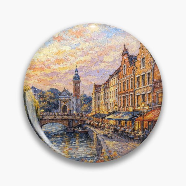 Item preview, A painting of Hasselt, Belgium – A Beautiful City in Europe. designed and sold by GalleryKauffeld.