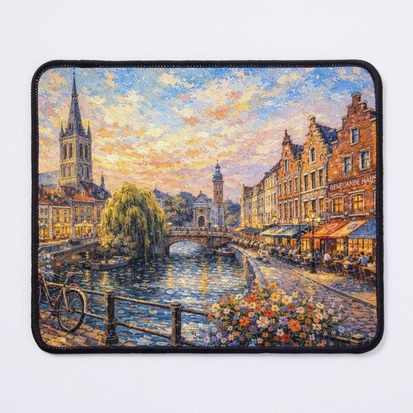 Item preview, A painting of Hasselt, Belgium – A Beautiful City in Europe. designed and sold by GalleryKauffeld.