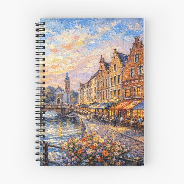 Item preview, A painting of Hasselt, Belgium – A Beautiful City in Europe. designed and sold by GalleryKauffeld.