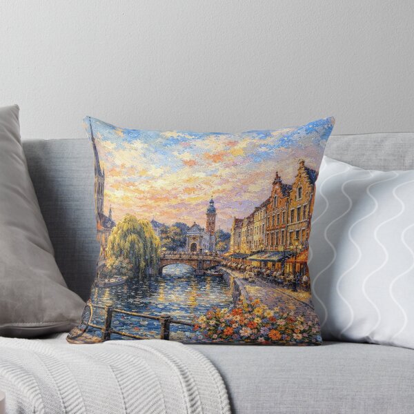 Item preview, A painting of Hasselt, Belgium – A Beautiful City in Europe. designed and sold by GalleryKauffeld.