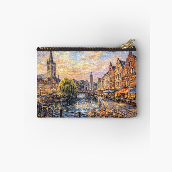 Item preview, A painting of Hasselt, Belgium – A Beautiful City in Europe. designed and sold by GalleryKauffeld.