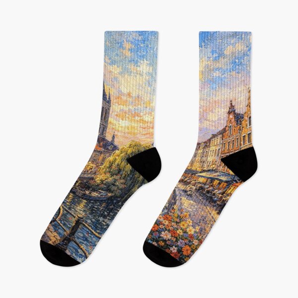 Item preview, A painting of Hasselt, Belgium – A Beautiful City in Europe. designed and sold by GalleryKauffeld.
