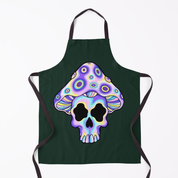 Item preview, Dead Inside, Tripping Outside - Psychedelic Mushroom Skull designed and sold by Cannaxes Studio.