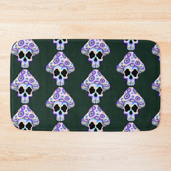 Item preview, Dead Inside, Tripping Outside - Psychedelic Mushroom Skull designed and sold by Cannaxes Studio.