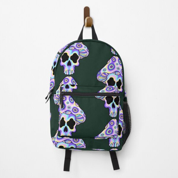 Item preview, Dead Inside, Tripping Outside - Psychedelic Mushroom Skull designed and sold by Cannaxes Studio.